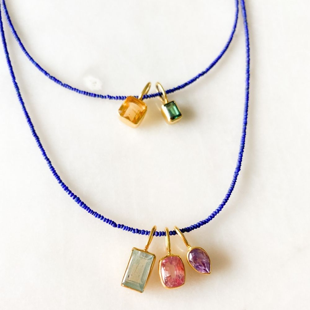 Naunet Lapis Lazuli Gümüş Kolye I Limited Edition