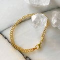 Nina Silver Chain Bracelet