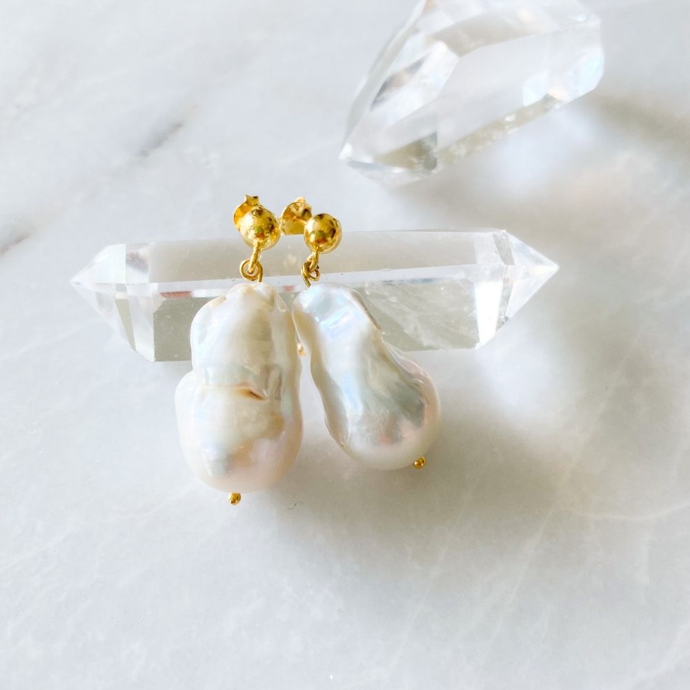 Odyssey Baroque Pearl Earrings