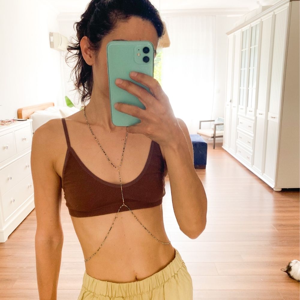 On Fire Body Chain | Zümrüt