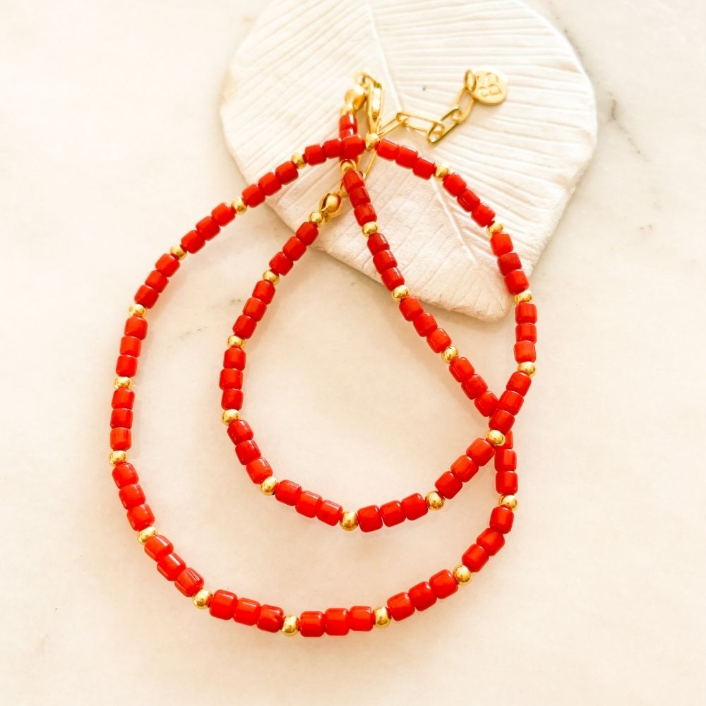 Playing with Fire Necklace