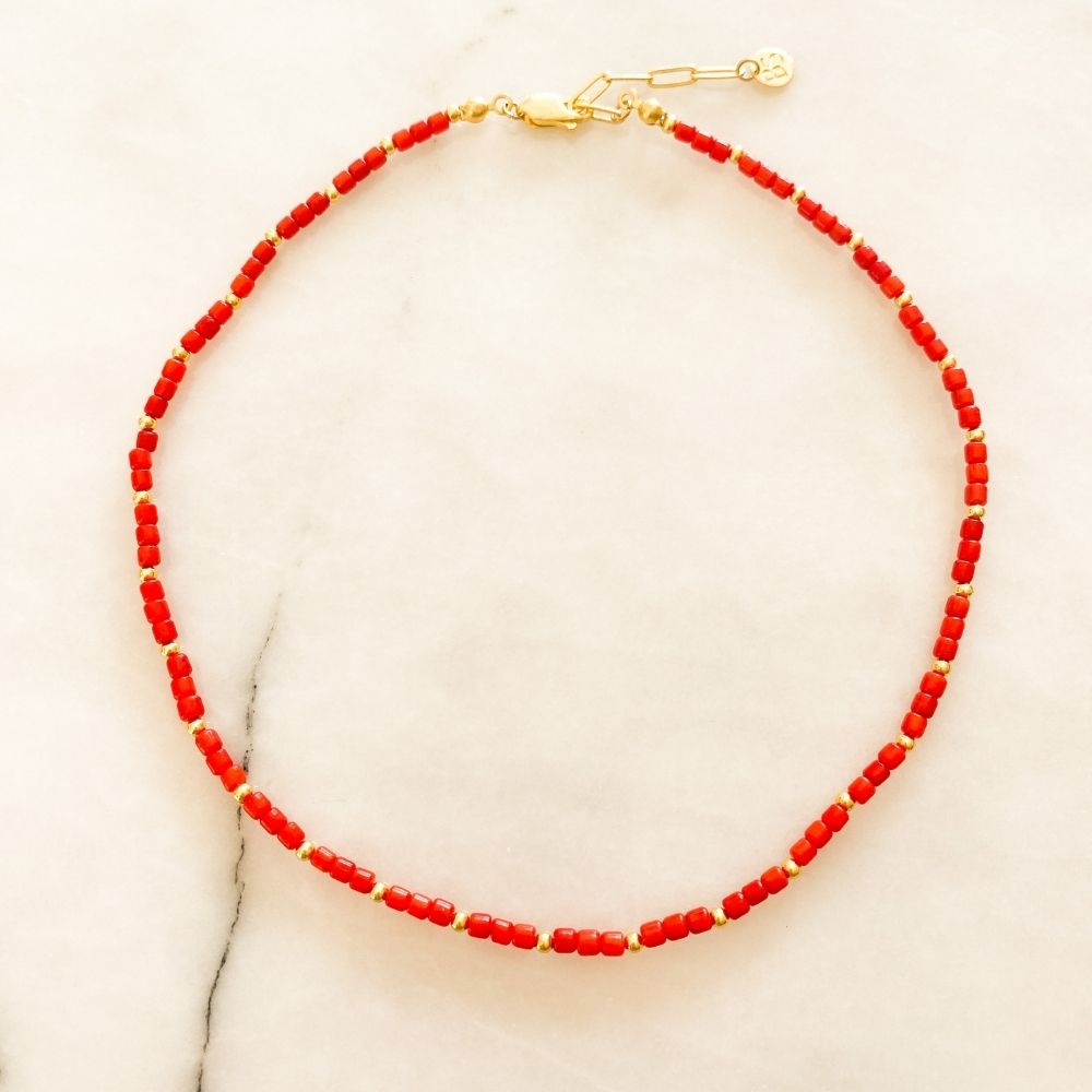 Playing with Fire Necklace
