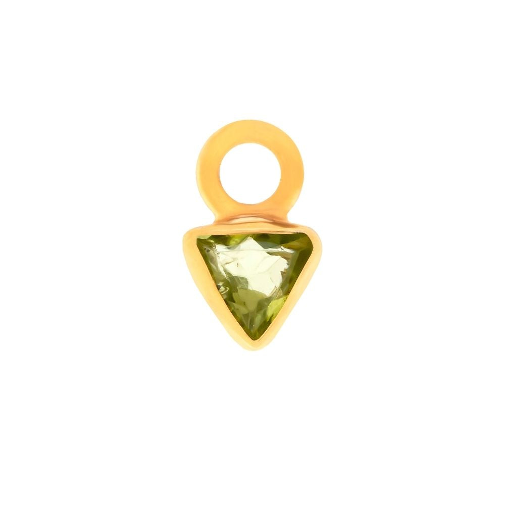 Peaceful Peridot Earring Charm