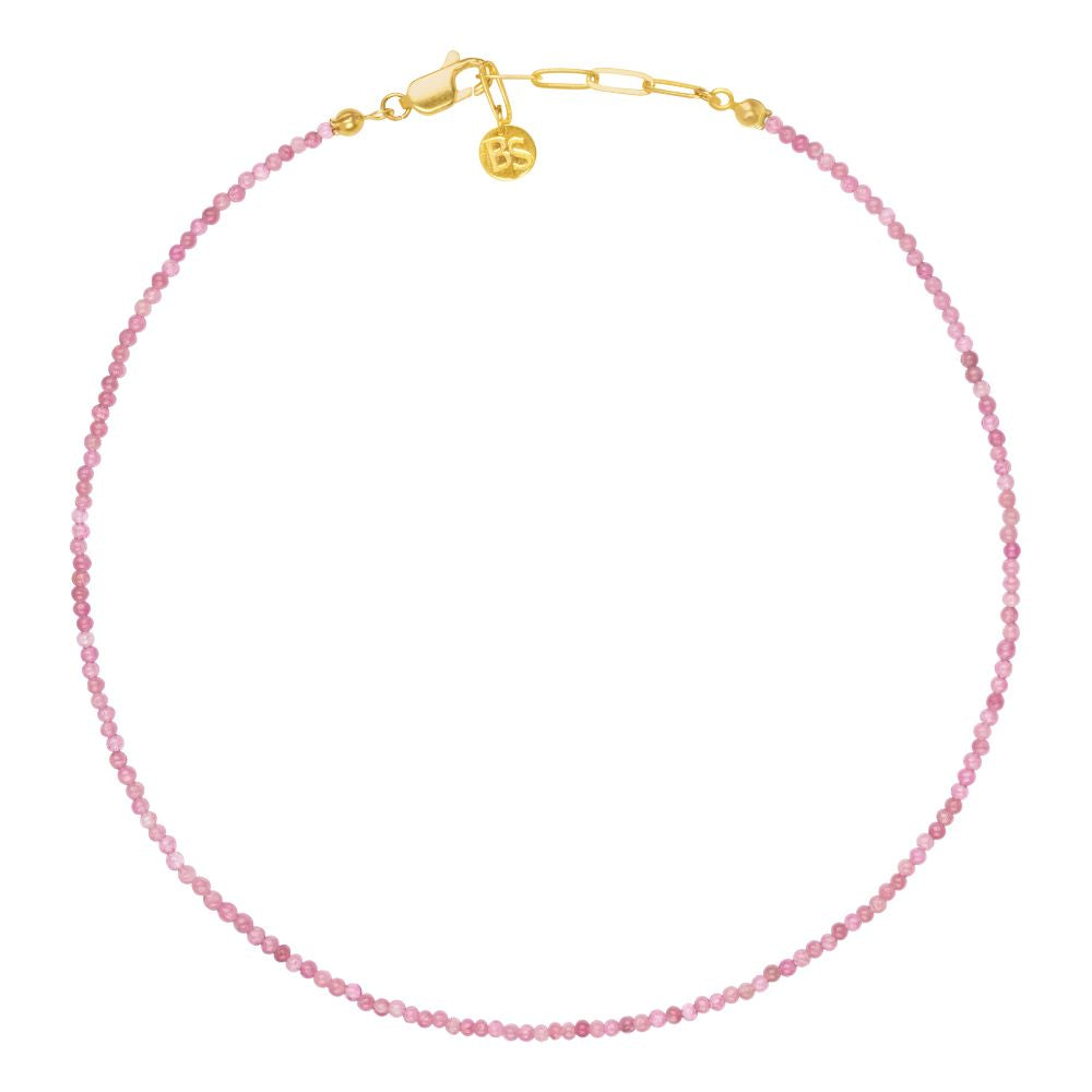 Raspberry Cake Necklace