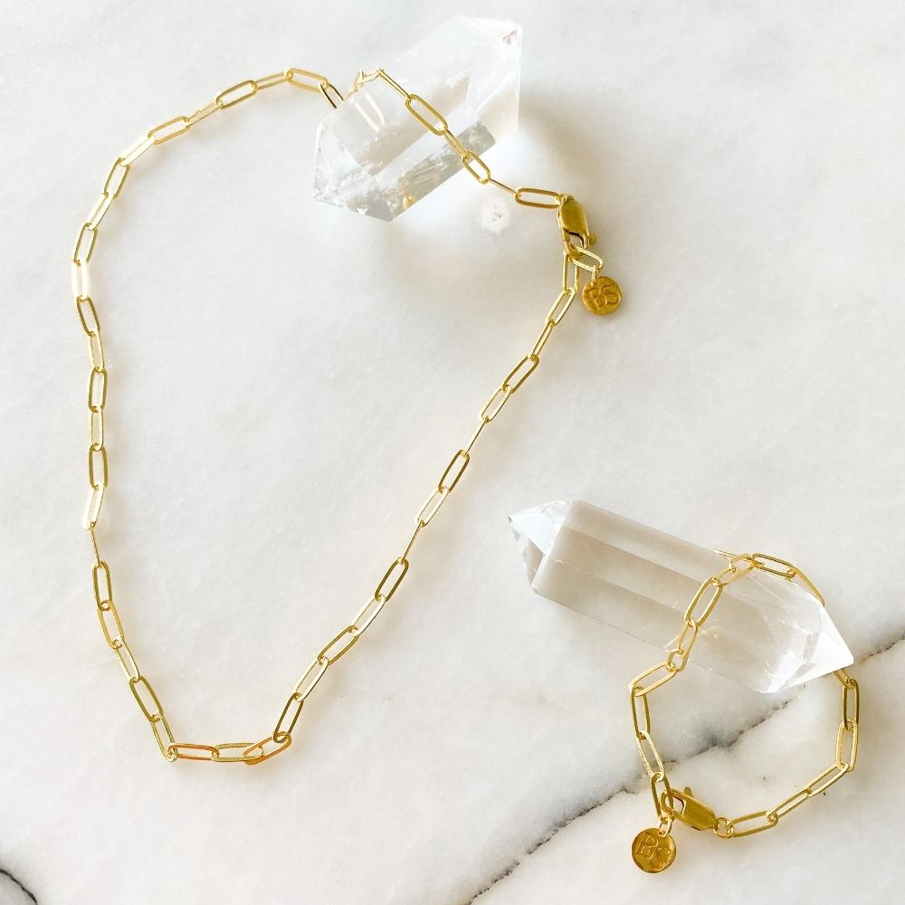 Rue Chain Necklace & Bracelet