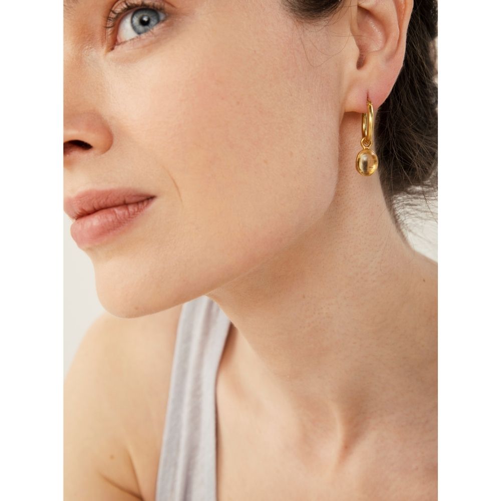 Seer Citrine Earring Charm
