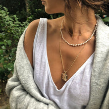 Load image into Gallery viewer, Simone Natural Pearl Coral Necklace