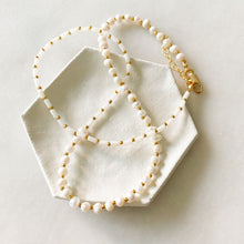 Load image into Gallery viewer, Simone Natural Pearl Coral Necklace