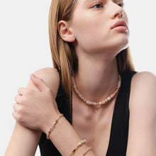 Load image into Gallery viewer, Pare Pink Opal &amp; Silver Bracelet
