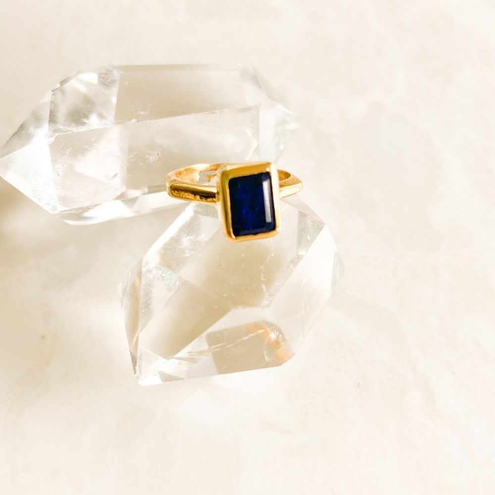 Vitrialliste Ring I Kyanite
