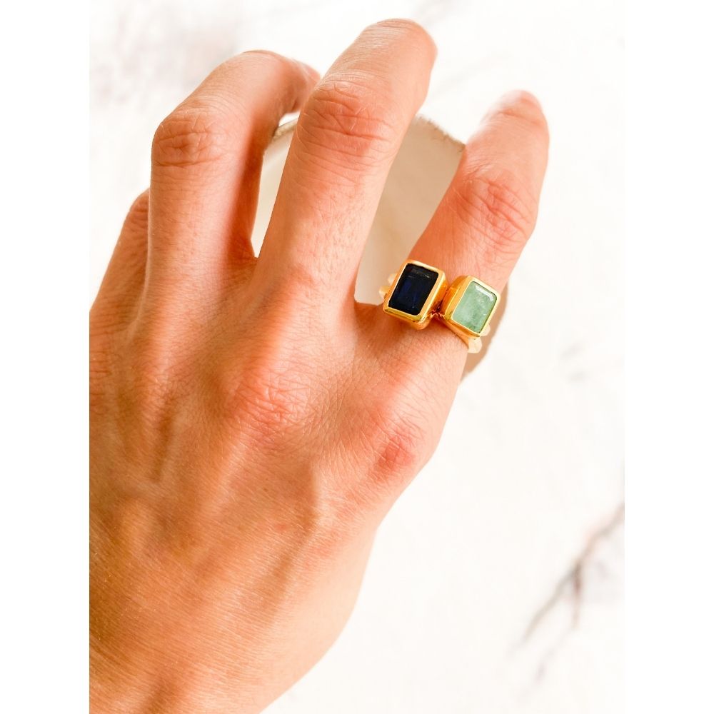 Vitrialliste Ring I Kyanite