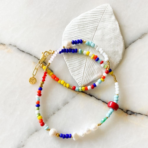 Amalfi Coast Doğal İncili Choker Kolye