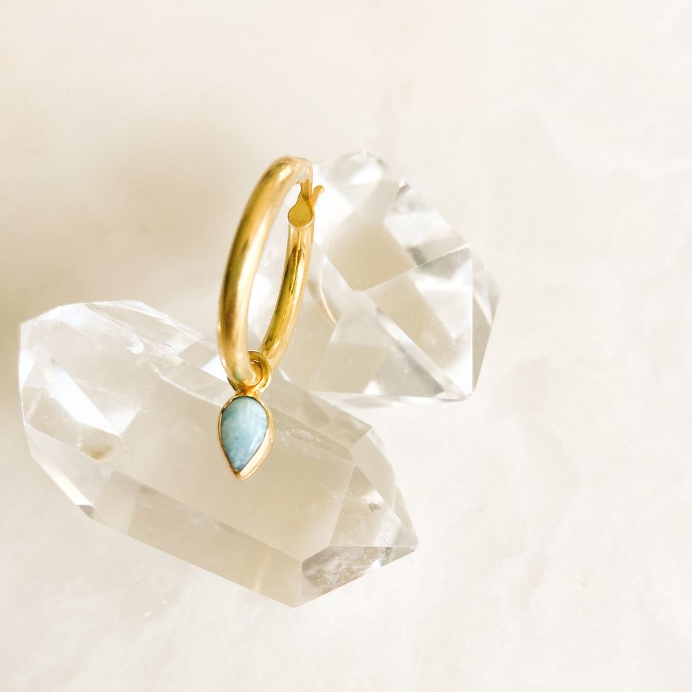 Dependable Larimar Küpe Charmı