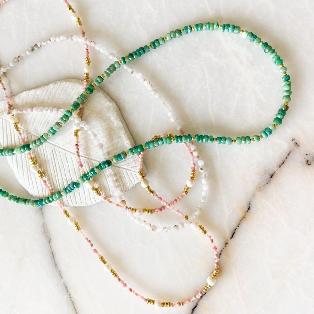 Gaia Emerald Necklace I Limited Edition