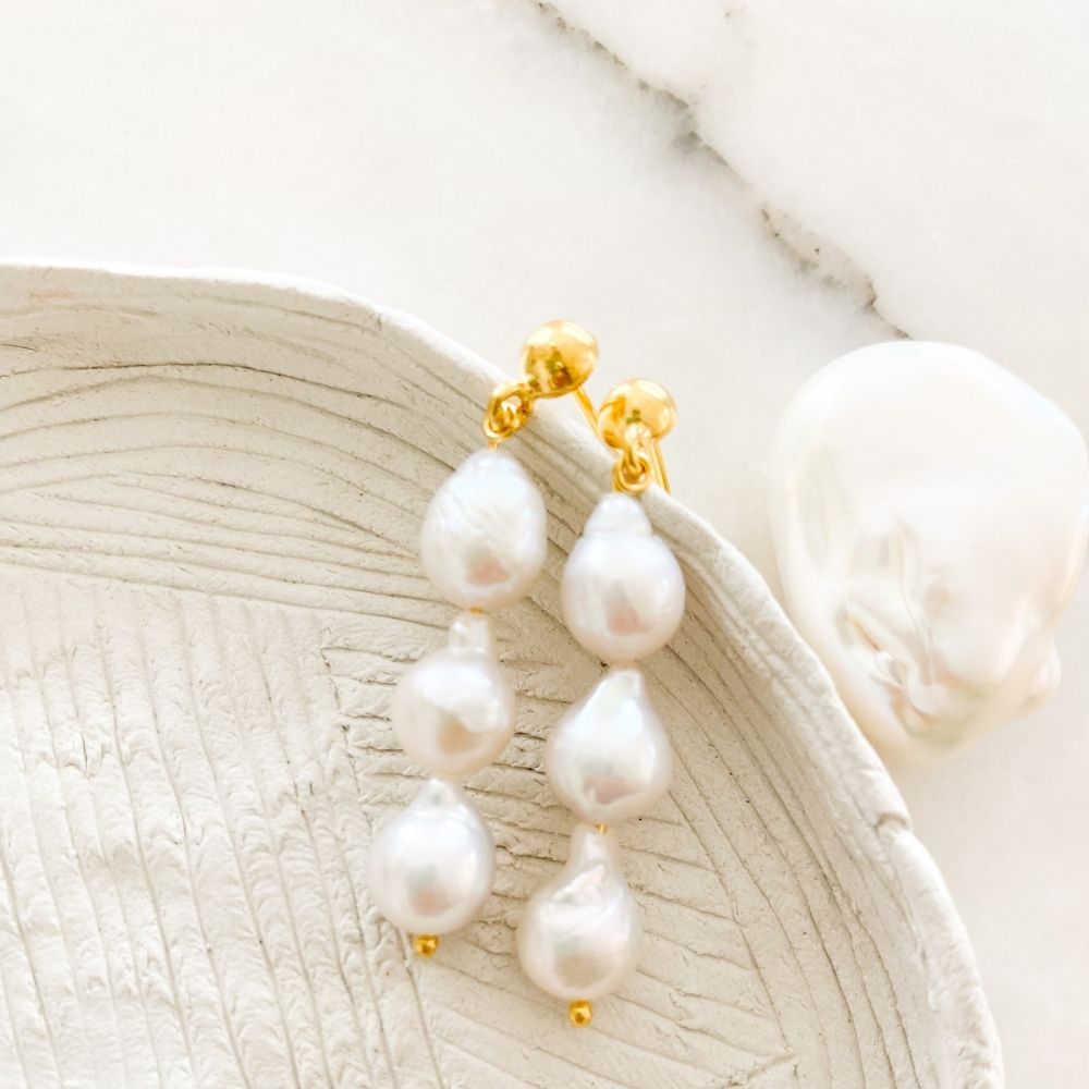 Love Triangle Earrings