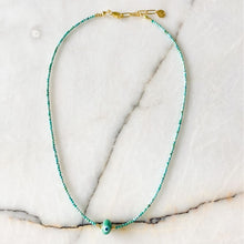Load image into Gallery viewer, Evil Eye Turquoise Necklace
