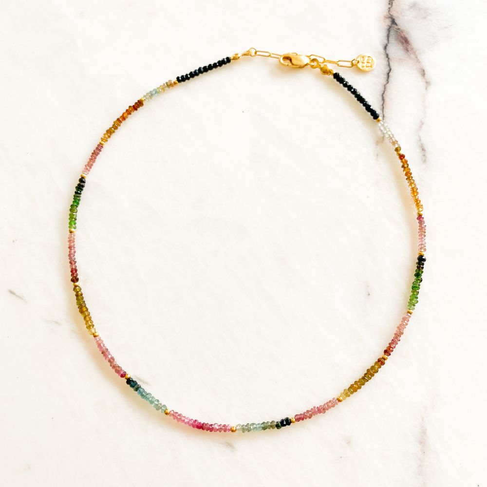 Persephone's Sister Tourmaline Necklace I Limited Edition